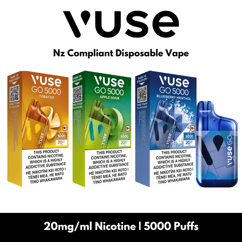 Vuse Go 5000 - Disposable Vape Device - 5000 Puffs - 1.8% (20mg/ml ...