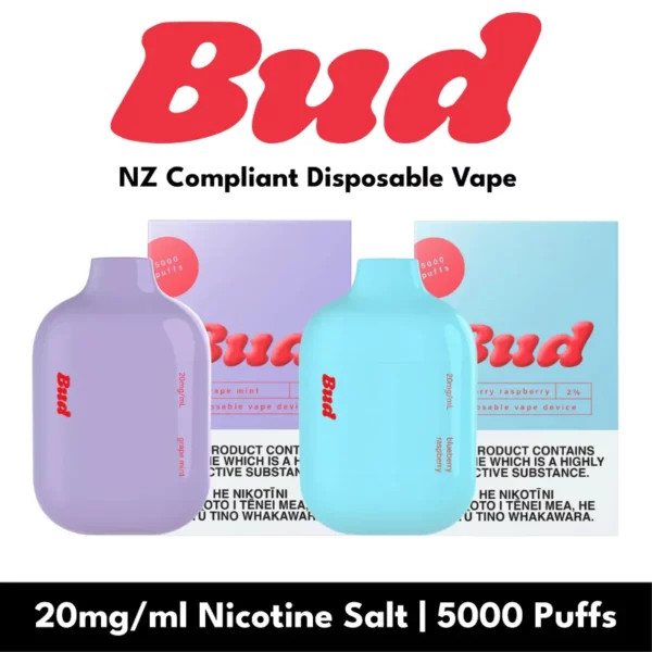 Bud Rechargeable Disposable Vape Mg Ml Nicotine Salt