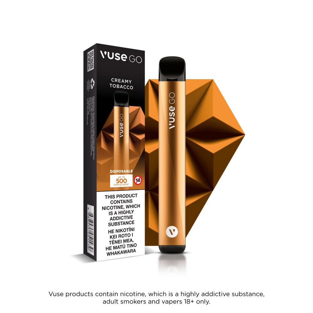 Vuse GO Creamy Tobacco Disposable 500 Puff